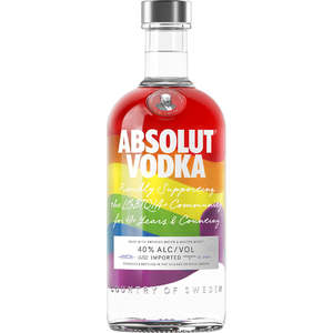 Absolut Rainbow Vodka 700ml