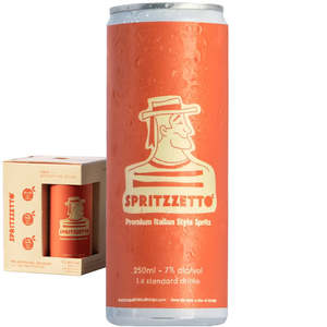 Spritzzetto Italian Style Orange Spritz 4x250ml