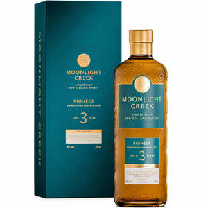 Whisky: Reefton Distilling Co. Moonlight Creek ‘Pioneer’ Whisky 700ml