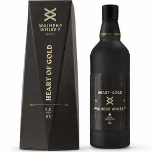 Whisky: Waiheke Whisky Dyad Heart of Gold Single Malt Whisky 700ml