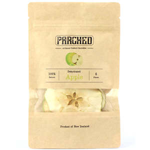 Parched Dehydrated Apple Stars (6pc)
