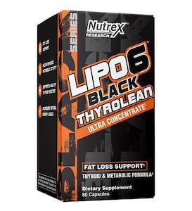 Health: Nutrex Lipo-6 Black Thyrolean