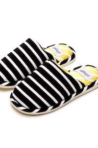 Holster: HOTEL SLIDES BLACK & WHITE STRIPES