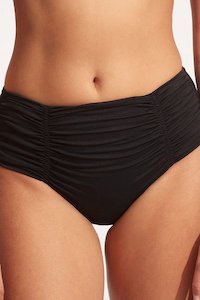 Seafolly: GATHERED FRONT RETRO PANT
