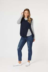 VICKY VEST NAVY