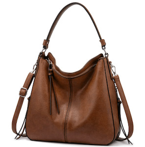 RIDER BOHO SHOULDER BAG DARK TAN