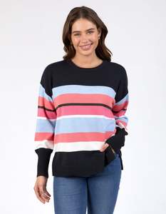 Jumpers: LACEY STRIPE KNIT