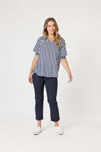 Threadz: HARLEQUIN STRIPE TOP