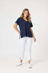 ELLE TEE NAVY