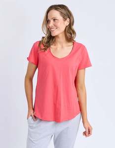 Elm: PIMA VEE TEE CAYENNE