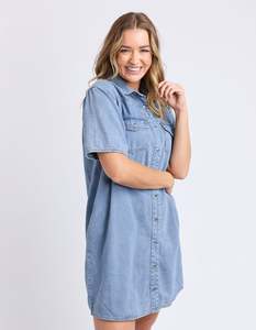 Dresses: SORCHA DENIM DRESS