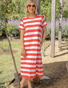 Dresses: ADIRA DRESS STRIPE