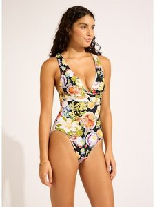 Swimwear Beachwear: CROSS BACK ONE PIECE