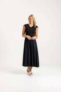 GIANNA DRESS BLACK