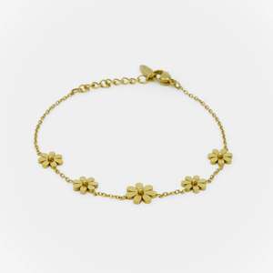 Home Lee: DAISY BRACELET GOLD