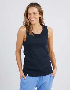 Elm: RIB CREW TANK NAVY