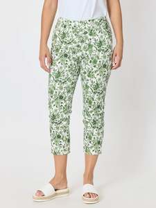Gordon Smith: ALEXANDRIA PANT BASIL / WHITE