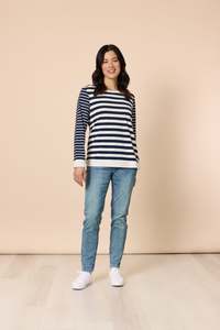 NEWPORT STRIPE TOP