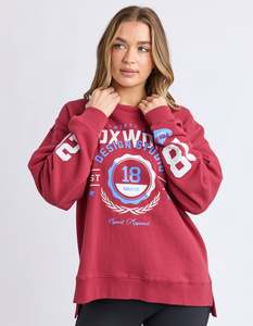 Jumpers: STATE CREW.RUST