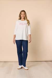 Threadz: MILAN TEE WHITE