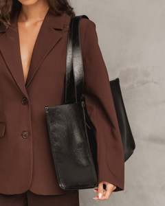 Louenhide: RILEY TOTE BAG BLACK