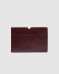 BROOKE LAPTOP SLIP BAG BURGUNDY PATENT