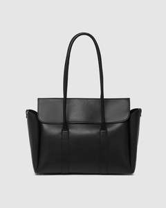 Louenhide: LEIGHTON TOTE BAG BLACK