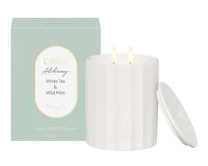 WHITE TEA & WILD MINT 350g