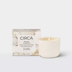 SEA SALT & VANILLA 70g CANDLE