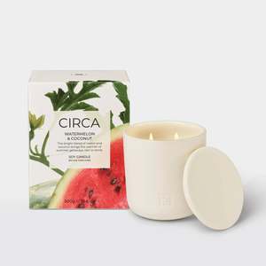 WATERMELON & COCONUT 300g CANDLE