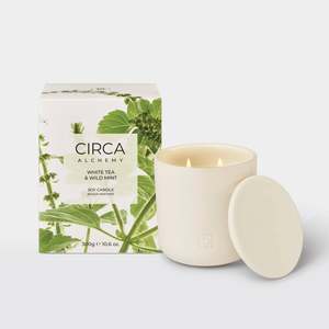 WHITE TEA & WILD MINT 300g CANDLE