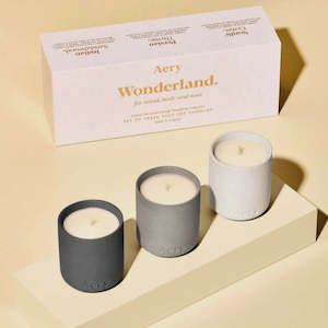 Candles: Aery Wonderland Set Of 3 Soy Scented Candles