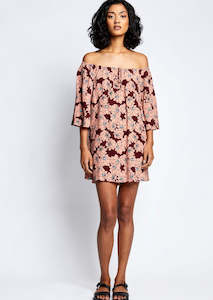 Totem: Totem Serafina Dress Earth Merlot