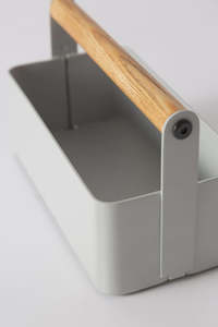 Garcia Home Fuji Storage Box Small Warm Grey