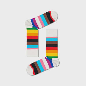 Happy Socks Pride Stripe Socks (0200)