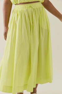 Skirts: Isle of Mine Aurora Maxi Skirt Pomelo