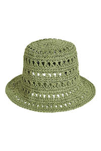 Isle of Mine Esme Bucket Hat Olive
