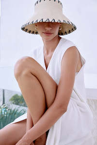 Accessories: Eb & Ive Capri Visor Clay