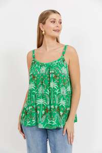 Tops: Haven Haiti Tank Palms