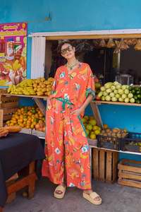 Pants Shorts: Haven Cabana Pant Brasil Coral