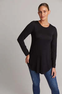 Eb & Ive Studio Jersey T-shirt Ebony