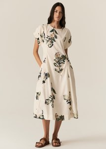 Pol: Pol Botanist Day Dress Botanist Print