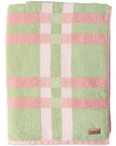 Kip Co 1: Kip & Co Pistachio Tartan Terry Bath Towel