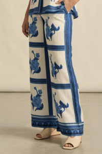 Zoe Kratzmann Gesture Pant Azure Collage