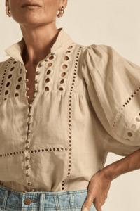 Zoe Kratzmann Cabaret Top Cashew