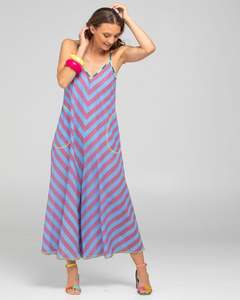 Boom Shankar 1: Boom Shankar Shimmi Jumpsuit Capri Blue