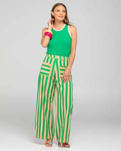 Boom Shankar 1: Boom Shankar Bellissimo Tank Top Green