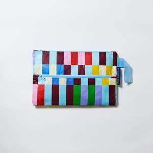 Project Ten Pencil Case Multi Stripe