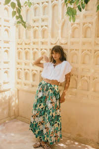 Isle of Mine Aurora Reversible Crop Top Lotus