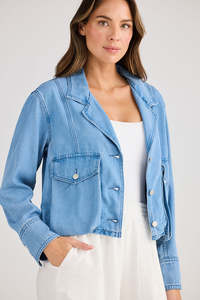 Holiday Cruise Jacket Blue Wash